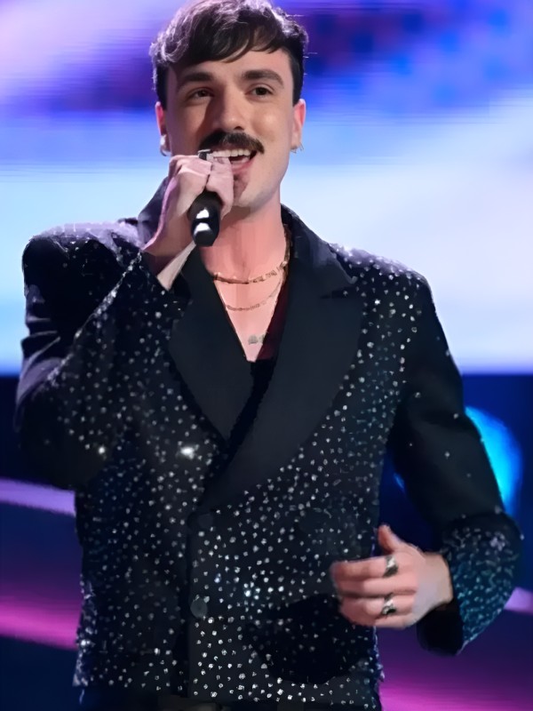 Peyton Kyle’s Rhinestone Embellished Blazer